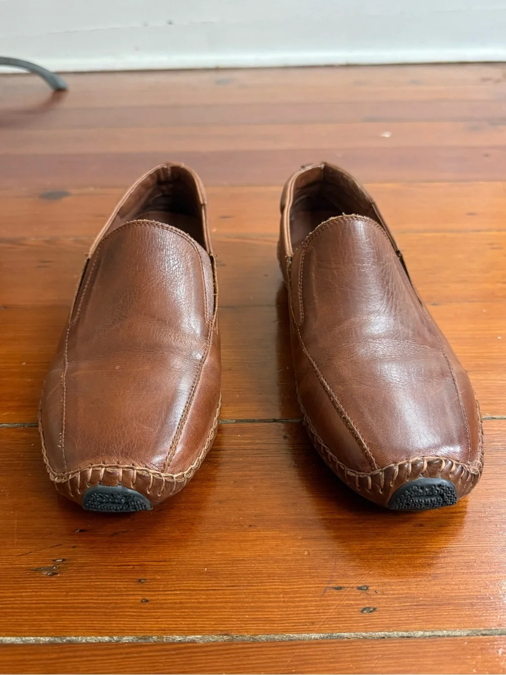 Pikolinos Jerez Men’s Brown Leather Driving Moccasins Sz 43 US 10 🧡🍄